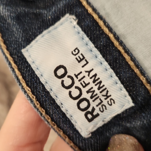 Express "Rocco" Men's Distressed Slim Fit Denim Jeans 36x30! - Picture 3 of 9